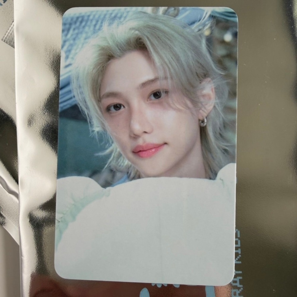 STRAY KIDS FELIX 6th Fan Meeting Stay In Our Little House Box Tape Photocard